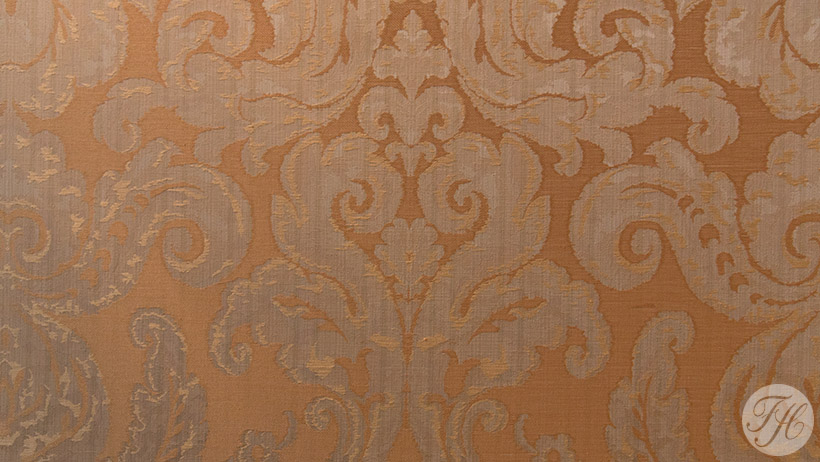 detail stoffen wandbespanning