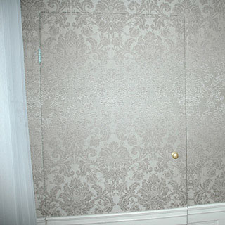 stoffen wandbespanning stijl- en vergaderkamer Dordrecht